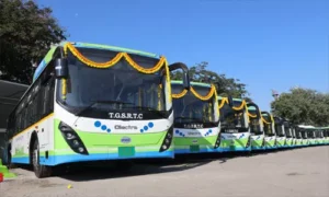 టిజిఎస్ ఆర్‌టిసికి 1085 ఎలక్ట్రిక్ ఒలెక్ట్రా బస్సులు
