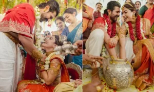 మూడు ముళ్ల బంధంతో ఒక్కటైన రష్మిక, విజయ్