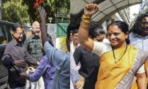 ఢిల్లీ లిక్కర్ కేసులో కేజ్రీవాల్, కవితకు క్లీన్ చిట్