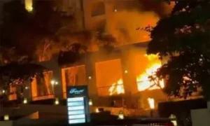 ఇరాన్ దాడుల్లో దుబాయ్ హోటల్ ధ్వంసం