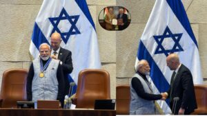 ప్రధాని మోదీకి అరుదైన అంతర్జాతీయ గుర్తింపు.. Speaker of the Knesset Medal ప్రదానం చేసిన ఇజ్రాయెల్.!