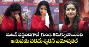 Anupama Parameswaran: మటన్ వడ్డించగానే  గుండె తరుక్కుపోయింది.. అనుపమ పరమేశ్వరన్ ఎమోషనల్