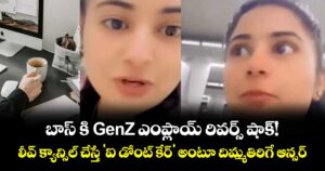 బాస్ కి GenZ ఎంప్లాయ్ రివర్స్ షాక్! లీవ్ క్యాన్సిల్ చేస్తే 'ఐ డోంట్ కేర్' అంటూ దిమ్మతిరిగే ఆన్సర్...