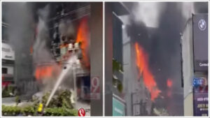 Fire Accident: జూబ్లీహిల్స్‌లోని షాపింగ్‌ మాల్‌లో భారీ అగ్నిప్రమాదం.. చెలరేగుతున్న మంటలు