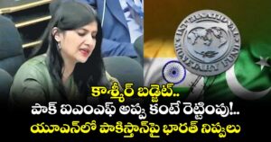 కాశ్మీర్ బడ్జెట్.. పాక్ ఐఎంఎఫ్ అప్పు కంటే రెట్టింపు!..యూఎన్‌‌‌‌‌‌‌‌లో పాకిస్తాన్‌‌‌‌‌‌‌‌పై భారత్ నిప్పులు