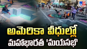 అమెరికా వీధుల్లో మహాభారత ‘మయసభ’