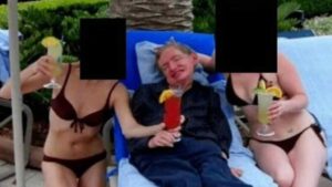 Epstein Files: బికినీ బేబీలతో స్టీఫెన్ హాకింగ్.. ఎప్‌స్టీన్‌ ఫైల్స్‌లో సంచలనం..