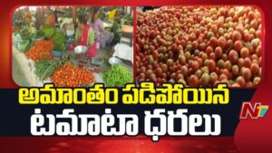 Tomato Market price: తెలుగు రాష్ట్రాల్లో అమాంతం పడిపోయిన టమాటా ధరలు