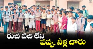 రుచీ పచి లేని పప్పు, నీళ్ల చారు