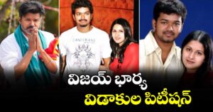 విజయ్ భార్య విడాకుల పిటీషన్