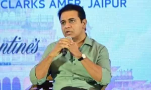 నా పొట్టను దాచలేక విసిగిపోయాను.. కెటిఆర్ పోస్ట్
