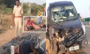 చంద్రబాబు నాయుడు కాన్వాయ్‌లో ట్రయల్ రన్ వాహనం ఢీకొని యువకుడు మృతి