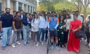 హైద‌రాబాద్ టూ ముంబై సైక్లింగ్ యాత్ర‌