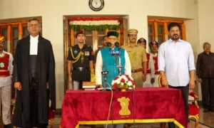 తెలంగాణ రాష్ట్ర గవర్నర్‌గా ప్రమాణ స్వీకారం చేసిన శివ ప్రతాప్ శుక్లా