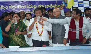 కవిత, విశారదన్ దీక్ష విరమణ