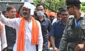 బండి సంజయ్‌ యాత్రలో తేనటీగల దాడి..
