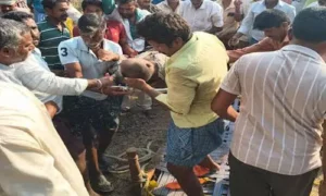 వ్యవసాయ బావిలో క్రేన్ పడి ముగ్గురు మృతి