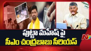 CM Chandrababu: పార్టీని ఇబ్బందుల్లోకి నెట్టే ఇలాంటి వాళ్లను మోయాలా?.. ఎంపీ పుట్టా నిర్వాకంపై సీఎం ఫైర్!