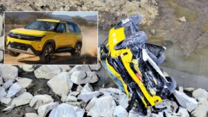 Tata Sierra Test Drive Crash: 20 అడుగుల లోతైన గుంటలో పడిపోయిన కారు.. తర్వత పరిస్థితి ఏంటంటే..?