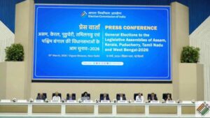 Election Commission: మోగిన ఎన్నికల నగారా.. 4 రాష్ట్రాలు, పుదుచ్చేరి ఎన్నికల తేదీలు ప్రకటన..