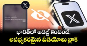 భారత్ లో అడల్ట్ కంటెంట్, అసభ్యకరమైన వీడియోలు బ్లాక్