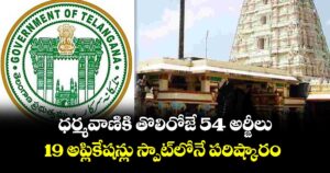 ధర్మవాణికి తొలిరోజే 54 అర్జీలు..19 అప్లికేషన్లు స్పాట్‌‌‌‌‌‌‌‌‌‌‌‌‌‌‌‌లోనే పరిష్కారం