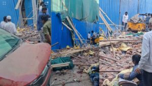 Hyderabad: టోలీచౌకిలో విషాదం.. ఐదంతస్తుల భవనం కూలి 4 గురు మృతి