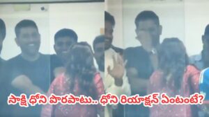 Video: IND vs ENG మ్యాచ్‌లో ఇది గమనించారా.. సాక్షి పొరపాటుకు ధోనీ రియాక్షన్ చూస్తే నవ్వులే..