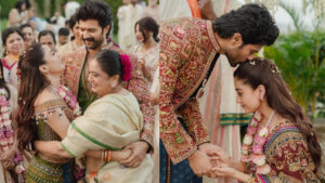 Vijay Rashmika Wedding: పెళ్లి కొడుకు, పెళ్లి కూతురిగా విజయ్ రష్మిక.. ఫోటోస్ షేర్ చేసిన విరోష్ జంట.. ఎంత ముద్దుగా ఉన్నారో..
