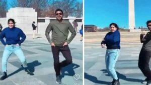US NEWS: అవసరమా బ్రో..?  భారతీయుడి డ్యాన్స్ వైరల్.. యూఎస్ వీసా రద్దయ్యే ఛాన్స్..
