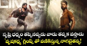 Vrushakarma: సృష్టి ధర్మం తప్పినప్పుడు వాడు తప్పక వస్తాడు.. 'వృషకర్మ' గ్లింప్స్ తో వణికిస్తున్న నాగచైతన్య!