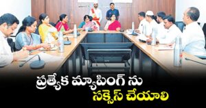 ప్రత్యేక మ్యాపింగ్ ను సక్సెస్ చేయాలి : వరంగల్ కలెక్టర్ సత్య శారద