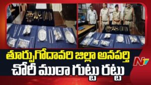 Anaparthi: చోరీ ముఠా గుట్టురట్టు.. 13 కేసుల్లో నిందితుల అరెస్ట్.. రూ.75 లక్షల బంగారం స్వాధీనం