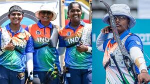 చైనాకు షాక్ ఇచ్చిన భారత మహిళల ఆర్చరీ జట్టు.. Archery World Cup 2026లో స్వర్ణ పతకం కైవసం.!