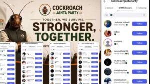 Cockroach Janta Party: “కాక్రోచ్ జనతా పార్టీ” ఫాలోవర్లు అంతా పాకిస్తాన్, బంగ్లాదేశ్ వాళ్లేనా..?