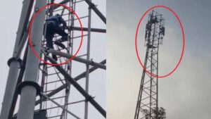 High Voltage Drama: ప్రియుడిపై ప్రేమ.. టవర్‌పై డ్రామా! సినిమాను మించిన సీన్ చూపించిన మైనర్ బాలిక..