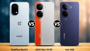 Best Phone Under 40000: వన్‌ ప్లస్ నార్డ్ 6, ఐక్యూ నియో 10 5G, వివో వి60: వీటిలో ఏది బెస్ట్ ఫోన్ ?