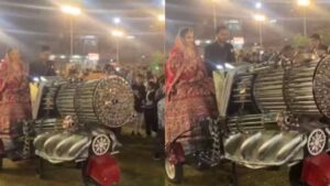 పెళ్లా..? లేక బాలీవుడ్ యాక్షన్ సినిమానా..? సోషల్ మీడియాను షేక్ చేస్తున్న వధూవరుల క్రేజీ ఎంట్రీ!