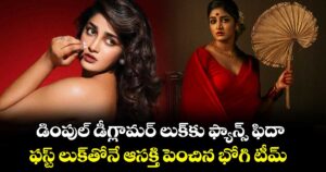 Dimple Hayathi: డింపుల్ డీగ్లామర్ లుక్‌కు ఫ్యాన్స్ ఫిదా.. ఫస్ట్ లుక్‌తోనే ఆసక్తి పెంచిన భోగి టీమ్