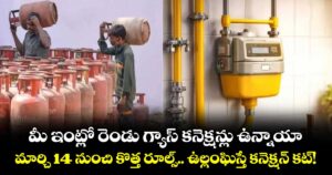 మీ ఇంట్లో రెండు గ్యాస్ కనెక్షన్లు ఉన్నాయా.. మార్చి 14 నుంచి కొత్త రూల్స్.. ఉల్లంఘిస్తే కనెక్షన్ కట్!