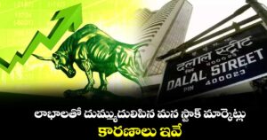 లాభాలతో దుమ్ముదులిపిన మన స్టాక్ మార్కెట్లు.. కారణాలు ఇవే