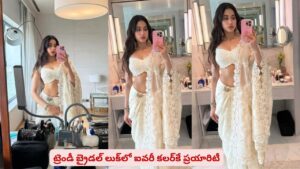 ఐవరీ కలర్‌‌ శారీ, డ్రెస్‌కే ఎందుకంత క్రేజ్..? ట్రెండీ బ్రైడల్ లుక్‌ దానికే సొంతమా
