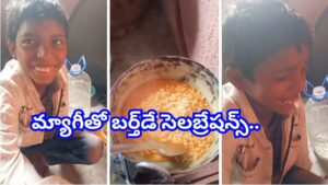 ఓరేయ్‌ బుడ్డొడా నువ్వేరా అసలైన రాజు..! ఖరీదైన కేకులు, పబ్‌ పార్టీలు కాదు..బర్త్‌డే సెలబ్రేషన్స్ చూస్తే ఫిదా అవ్వాల్సిందే..