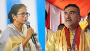 West Bengal Election Results: బెంగాల్‌లో బీజేపీ, టీఎంసీ మధ్య హోరీహోరీ పోరు