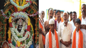 Andhra Pradesh: వారెవ్వా.. సొంత స్థలంలో నరసింహ స్వామి గుడి కట్టిన ముస్లిం వ్యక్తి..