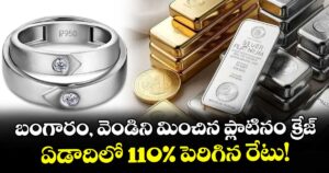 బంగారం, వెండిని మించిన ప్లాటినం క్రేజ్: ఏడాదిలో 110% పెరిగిన రేటు!