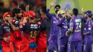 RCB vs KKR IPL 2026 : రాయ్‌పూర్‌లో  శాంతించిన వరుణుడు.. టాస్ గెలిచి బౌలింగ్ ఎంచుకున్న బెంగళూరు