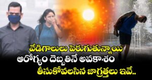 Summer season :  వేడిగాలులు పెరుగుతున్నాయి.. ఆరోగ్యం దెబ్బతినే అవకాశం.. తీసుకోవలసిన జాగ్రత్తలు ఇవే..!