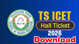 TG ICET 2026 Hall Tickets: మరో వారంలో టీజీ ఐసెట్‌ 2026 ఆన్‌లైన్ రాత పరీక్షలు.. హాల్‌టికెట్ల డౌన్‌లోడ్‌ లింక్‌