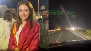Trisha: అటు ఎన్నికల ఫలితాలు.. ఇటు తిరుపతిలో త్రిష.. ఉదయాన్నే శ్రీవారి దర్శనంలో హీరోయిన్..